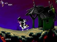 une photo d'Ã©cran de Earthworm Jim 2 sur Sega Megadrive